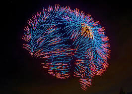 Eine galaxie ist mit aquarell ganz einfach gemalt. Feuerwerk 2 0 Mit Drohnenschwarm