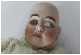 Ernst Heubach Horseshoe Mark German Bisque Doll 15" Original Dress . For  Sale at Ruby Lane