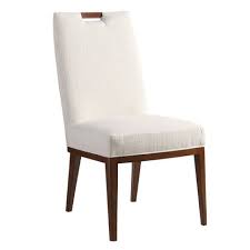 Sunset trading slipcovered upholstered dining chair, performance fabric white. Luxury Coastal Dining Chairs Perigold