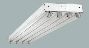 T8 Wide Body Fluorescent 4 Lamp Strip Light Fixtures 866 637 1530