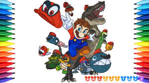 Baby mario coloring pages to print. Download How To Draw Super Mario Odyssey Madame Broode Boss 232 Drawing Coloring Pages Videos For Kids Mp3 Mp4 3gp Flv Download Lagu Mp3 Gratis
