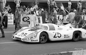 24h Of Le Mans 1970 Starting Grid Of The Porsche 917 Lh N 25 Auto Da Corsa Auto Corsa