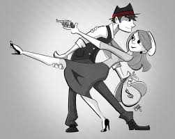 Art By Blythe Colored My Bonnie And Clyde Illustration For Bonnie N Clyde Animated Drawings Cartoon