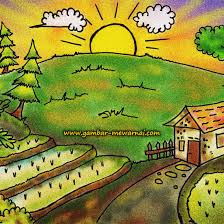 Teruslah berlatih untuk membuat dirimu semakin terlatih. Sketsa Gambar Pemandangan Hewan Gambar Pemandangan