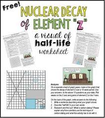 This Is A Great Introductory Activity To Half Life Students Follow Directions On The Worksheet T Chemistry Worksheets Teaching Chemistry High School Chemistry
