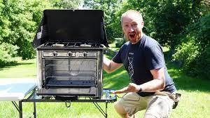 This camp chef deluxe camp oven allows you to eat like royalty even as you're Camp Chef Camp Oven Review Youtube