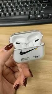 Apple Airpods Pro Nike Off White Case In 2020 Apple Products Airpods Pro Case