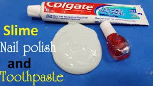 Toothpaste slime with salt, 2 ingredients toothpaste slime. Slike How To Make Slime With Toothpaste And Salt Step By Step
