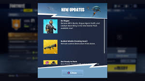 Battle royale by completing missions in fortnite: Fortnite V Bucks And Items Available In New Starter Pack Gamespot