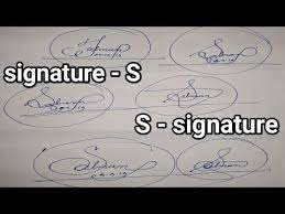 Signature S S Signature How To Draw My Signature Beautiful Signature Handwriting Youtube Signatures Handwriting Cool Signatures Handwriting