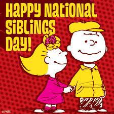 National siblings day is a holiday that was traditionally unique to the united states and one that allows brothers and sisters to celebrate the special bond that exists between them. April 10 National Siblings Day Happy Sibling Day National Sibling Day Siblings Day Quotes
