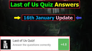 Zoe samuel 6 min quiz sewing is one of those skills that is deemed to be very. Last Of Us Trivia Quiz Answers Latest Updated Version Videoquizhero Youtube