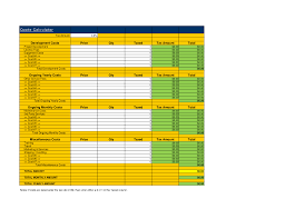 Quote Calculator Use The Quote Calculator To Calculate Your Quote Amounts And Totals A Quote Is A Generic Set Of Spreadsheet Template Spreadsheet Calculator
