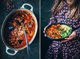 Maybe you would like to learn more about one of these? Moroccan Aubergine Chickpea Stew Green Kitchen Stories