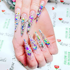 Acrylic nails are a quick way to get the long nails you've always wanted, but they're a commitment. Longest Acrylic Nails In The Rose Nails In Barberton