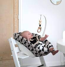 stoere newborn hoes stokke stoel met neushoorns geplastificeerd hoes stoelen kleintje