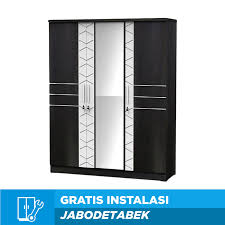 Promo & diskon murah ⚡100% original 15 hari retur ⌛ pengiriman cepat free ongkir Super Furniture Lpc 8803 Montana Lemari Pakaian 3 Pintu Cermin Terbaru Agustus 2021 Harga Murah Kualitas Terjamin Blibli