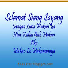 Pagi hingga siang hari, kita bekerja keras tanpa lelah. Paling Populer 21 Gambar Lucu Ucapan Makan Siang Koleksi Gambar Lucu