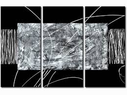 Biancheria letto e lenzuola, tende e persiane, tappeti, tessili da bagno, biancheria da tavola, coperte,. Quadro Canvas Il Fascino Dell Argento Moderni Astratti Quadri