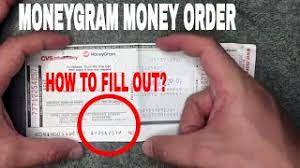 Before you can use your money order, you must fill out a form with some basic information about the sender and recipient. How To Fill Out Moneygram Money Order Youtube