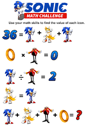 Check out amazing sonic_the_hedgehog artwork on deviantart. Are You Ready For These Sonic The Hedgehog Math Puzzles Mashup Math