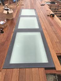 Skyvision Walk On Begehbares Oberlicht Als Linear Auf Noch Nicht Fertiger Terrasse Glasboden Oberlicht Dachboden Ausbauen
