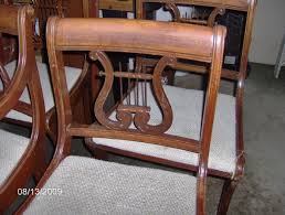 Antique Duncan Phyfe Drop Leaf Table And Chairs For Sale Antiques Com Classifieds Antique Table Duncan Phyfe Chairs Chair