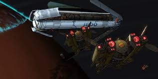 Envoy Das Mann Concept Ships Soviet Union Science Fiction Illustration