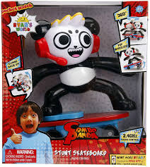 Fun and exciting new toys for kids! Ryans World 253194001 Rc Skateboard Stunt Panda Mehrfarbig Amazon De Spielzeug