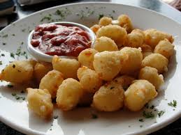 These crispy fried mozzarella slices make an unusual and tasty starter. Fried Cheese Wikipedia