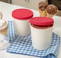 Ice Cream Containers - 1 Quart (2-Pack)