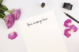 Valentine S Day Message Psd Mockup Valentines Day Messages Mockup Psd Mockup