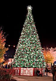 Bridge Street Madison Alabama Big Christmas Tree Christmas Lights Beautiful Christmas Trees