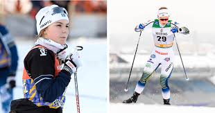 Johanna hagström (nn) esquiadora de fondo sueca (es); Superskrallen Johanna Hagstrom Pa Pallen Varldscupen I Sin Forsta Final Nagonsin