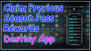 The destiny companion is available on both bungie.net and as a mobile app on select players can use the destiny companion to keep up to date with bungie and destiny news, as well as to. Claim Previous Season Pass Rewards Destiny Companion App Destiny 2 Free Loot Youtube