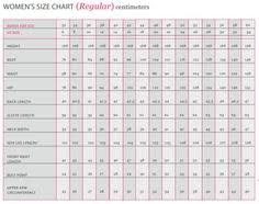 39 Best Costume Ref Pattern Sizing Charts Images Pattern