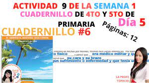 Cuadernillo #6 elaborado durante el año 2012 (sin terminar). Actividad 1 De Cierre De 4to Y 5to Del Cuadernillo 6 Produccion Final Paginas 36 40 Youtube
