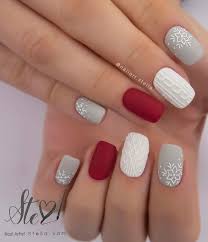pin by florin soric on manicure manikyur nail colors winter sweater nails white nail art