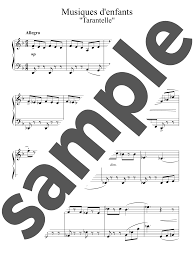 12のやさしい小品「子供の音楽」よりタランテラ  S.Prokofiev（初中級）