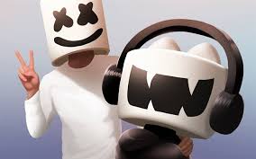Download Wallpapers Dj Marshmello 3d Art American Dj White Hat Chris Comstock Marshmello Besthqwallpapers Com Hd Cute Wallpapers Music Wallpaper Wallpaper Sydney