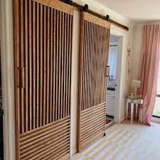 Very minimalistic and with a proper mid century look. Mid Century Sliding Doors Modern Closet Doors Girls Bedroom Modern Mid Century Modern House