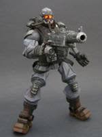 Helghast Heavy Soldier From Killzone Misc Custom Action Figure (крис helghast grenadier) and also, the ak47 was designed in russia in wwii to combat the sturmgewehr, and has a barrel length of 16.34 inches with a large round traveling through it. helghast heavy soldier from killzone