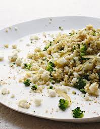 Chou Fleur Et Brocoli En Boulgour Par Paule Neyrat Dieteticienne Nutritionniste Recette Recette Chou Cuisson Des Aliments Recette Brocolis