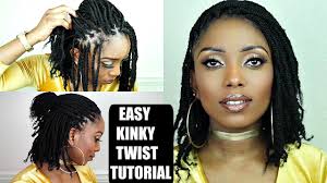 Afro kinky twist hair, marley twists braiding hair. How To Kinky Twists Crochet Braids Tutorial On Short Natural Hair Youtube