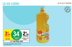 Offre Huile De Tournesol Bouton D Or Chez Intermarche Express