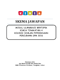 Video instructions and help with filling out and completing online jawapan modul kimia tingkatan 5 nilam publication edisi guru. Skema Jawapan Modul Ulangkaji Form 4 Mole Unit Ion