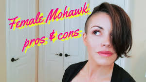 Here are 41 ways to wear mohawk haircuts for short, straight, curly and black hair. Female Mohawk Pros And Cons Youtube