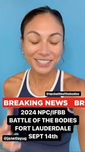 THE QUEEN JANET LAYUG LOVE TO SUPPORT THE ATHLETES COMPETING THIS YEARS AT  THE NPC/IFBB PRO LEAGUE BATTLE OF THE BODIES @npcbattleofthebodies , AND IS  FOR THAT REASON , A ENTRY FEE PAID AWARD FOR THE ...