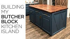 Building My Kitchen Island 30 Butcher Block Kitchen Building A Kitchen Butcher Block Kitchen Island