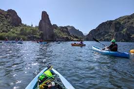 Once your boat is in the water, we have a secure parking area for your boat trailer. Canyon Cliffside Kayaking On Saguaro Lake 2021 Phoenix